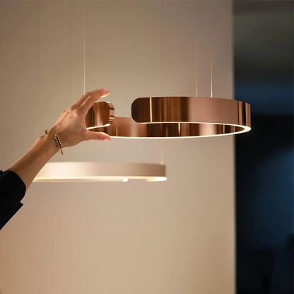 Bright Round LED Hanging Light for Home