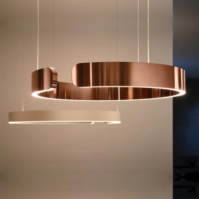 Bright Round LED Hanging Light for Home