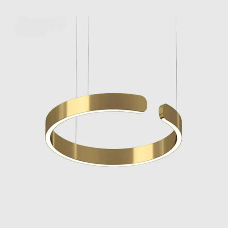 Bright Round LED Hanging Light for Home