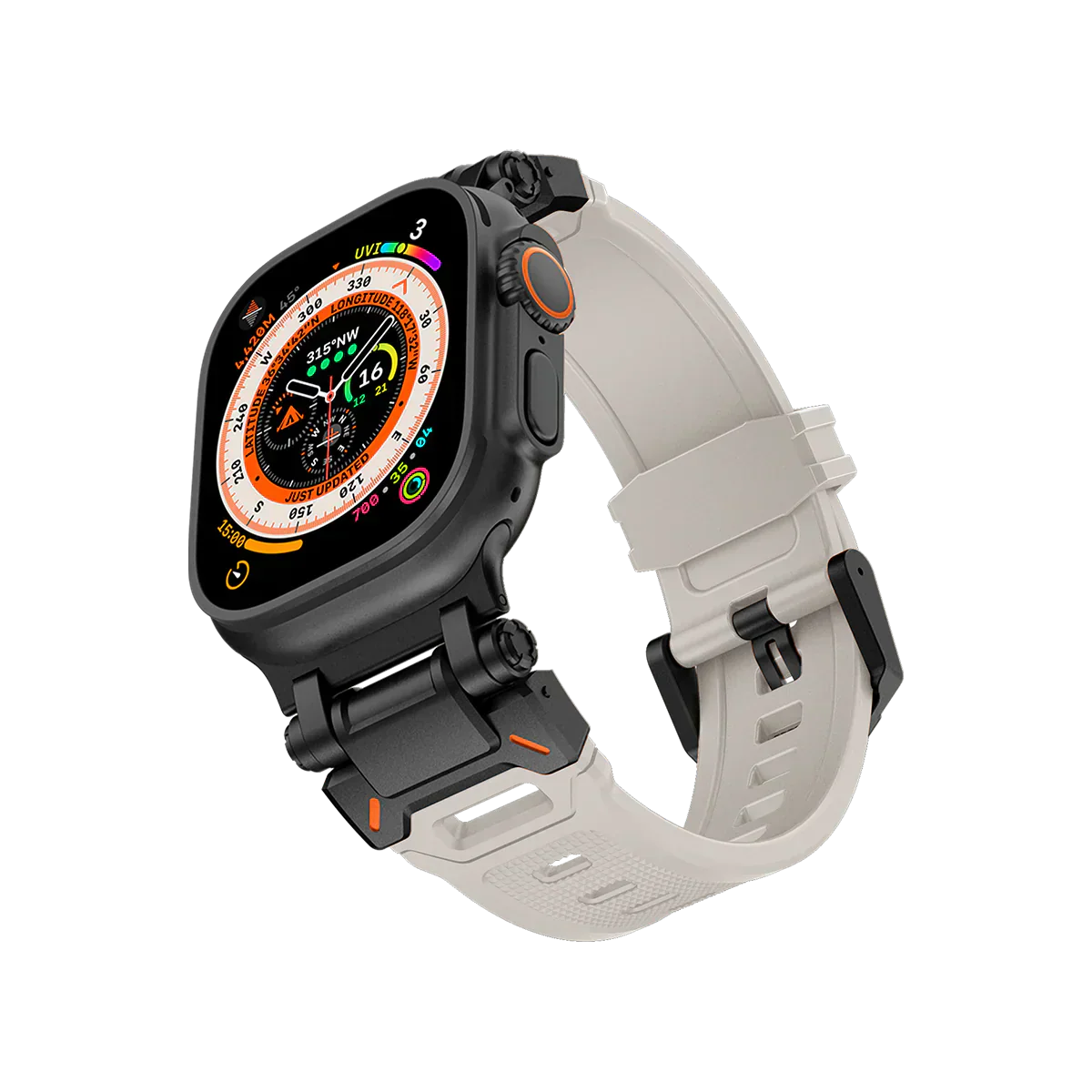 Durable Silicone Strap for Apple Watch