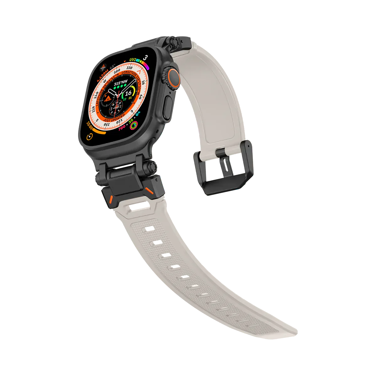 Durable Silicone Strap for Apple Watch
