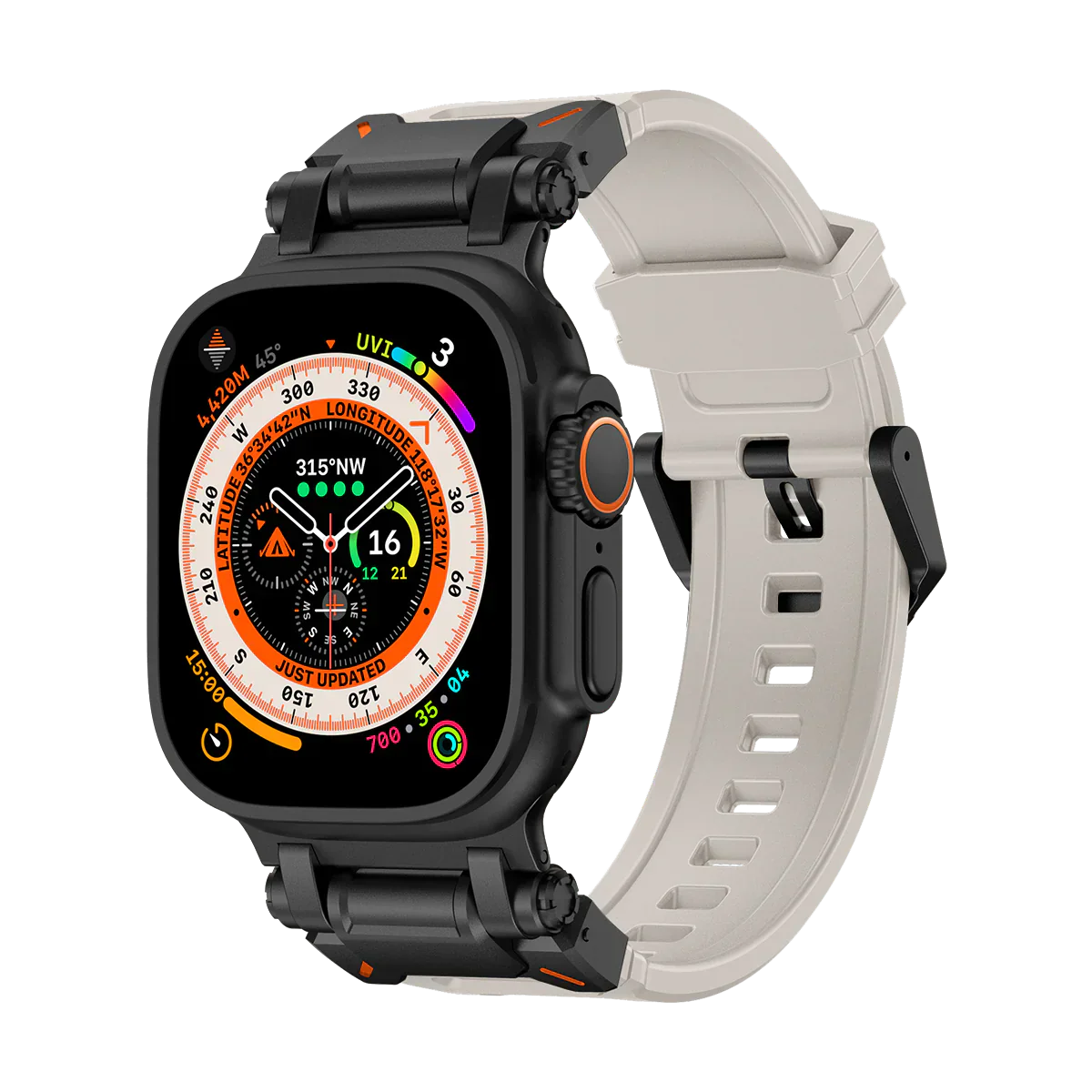 Durable Silicone Strap for Apple Watch