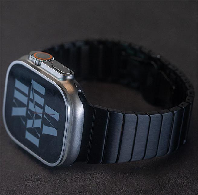 Stainless Steel Strap with Secure Buckle for Apple Watch