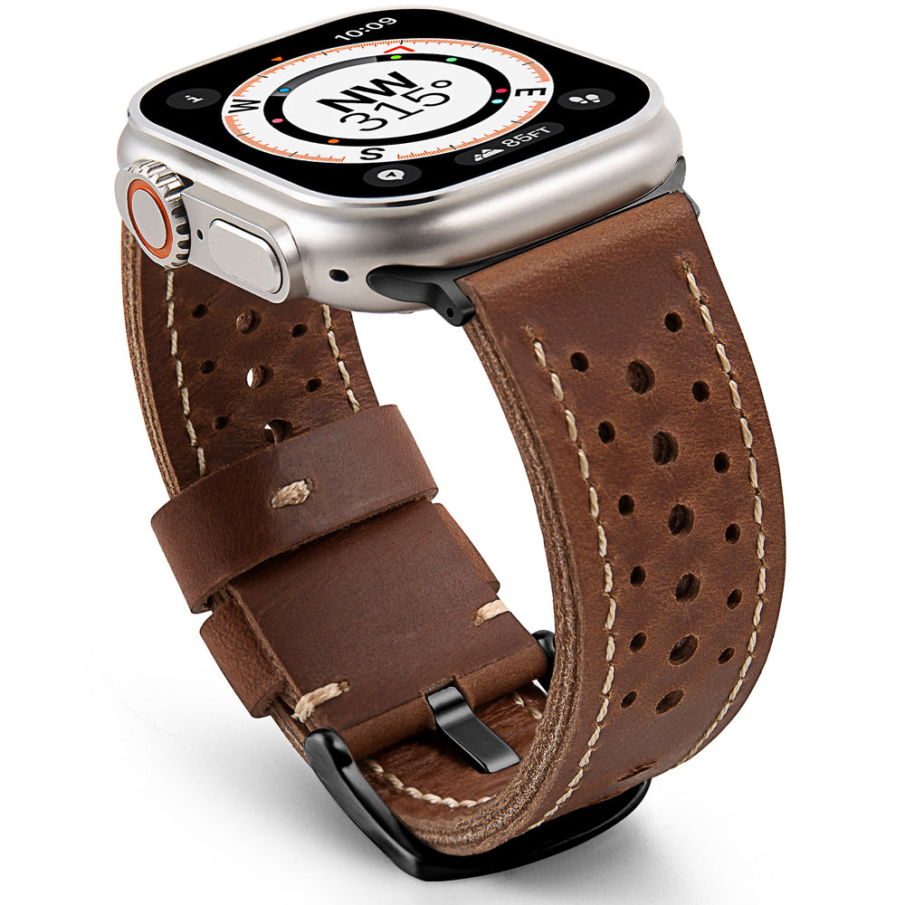 Premium Leather Band For Apple Watch