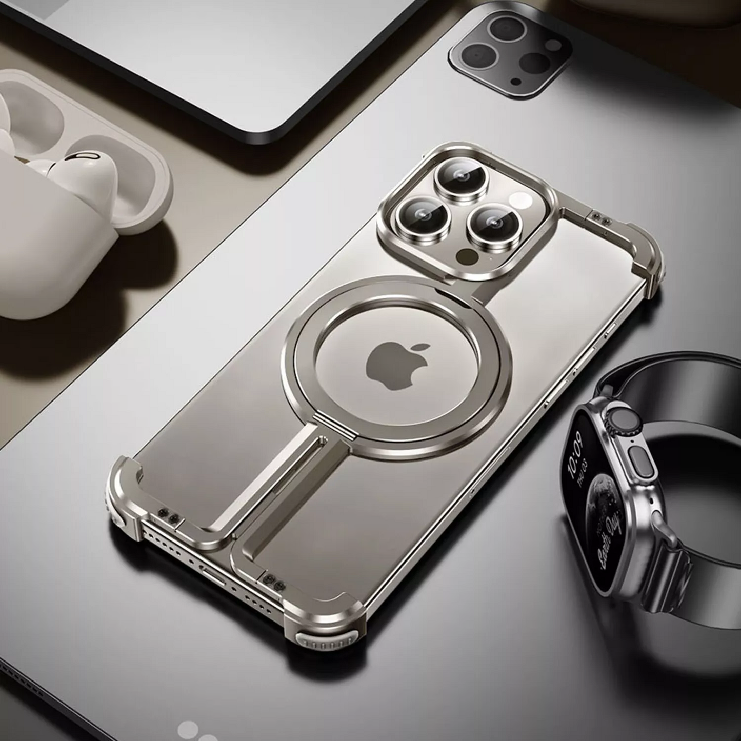 Thin Metal MagSafe iPhone Case Ultra Thin Cover