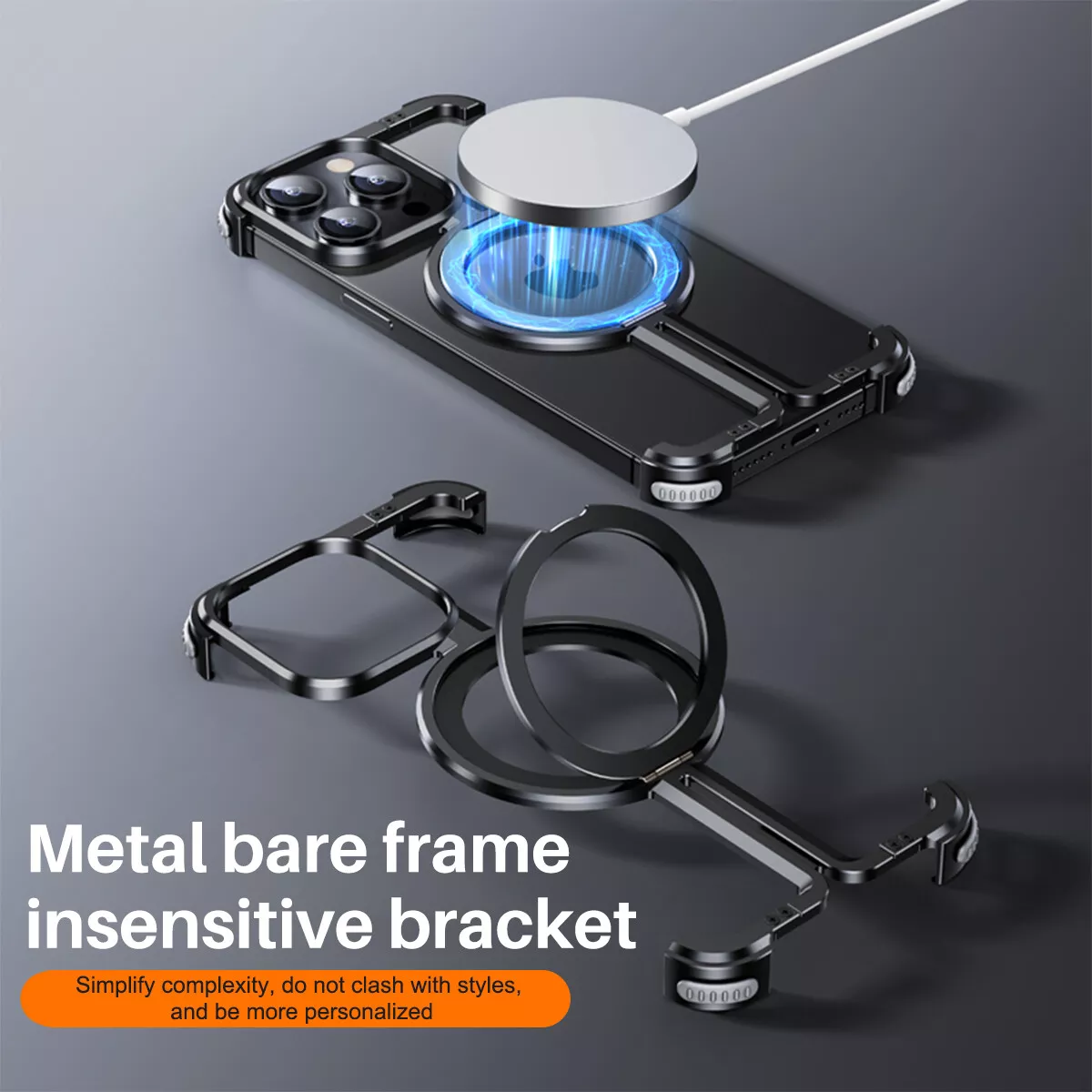 Thin Metal MagSafe iPhone Case Ultra Thin Cover