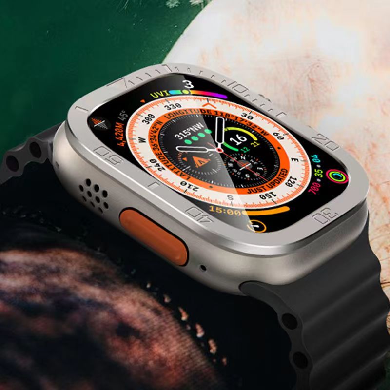 Clear Protective Glass Screen Cover for Apple Watch Ultra