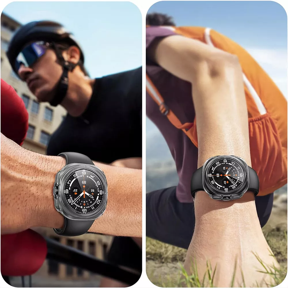 Tough Clear Protective Case for Samsung Galaxy Watch 47mm