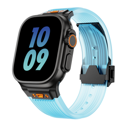 Clear Soft Apple Watch Silicone Strap Band