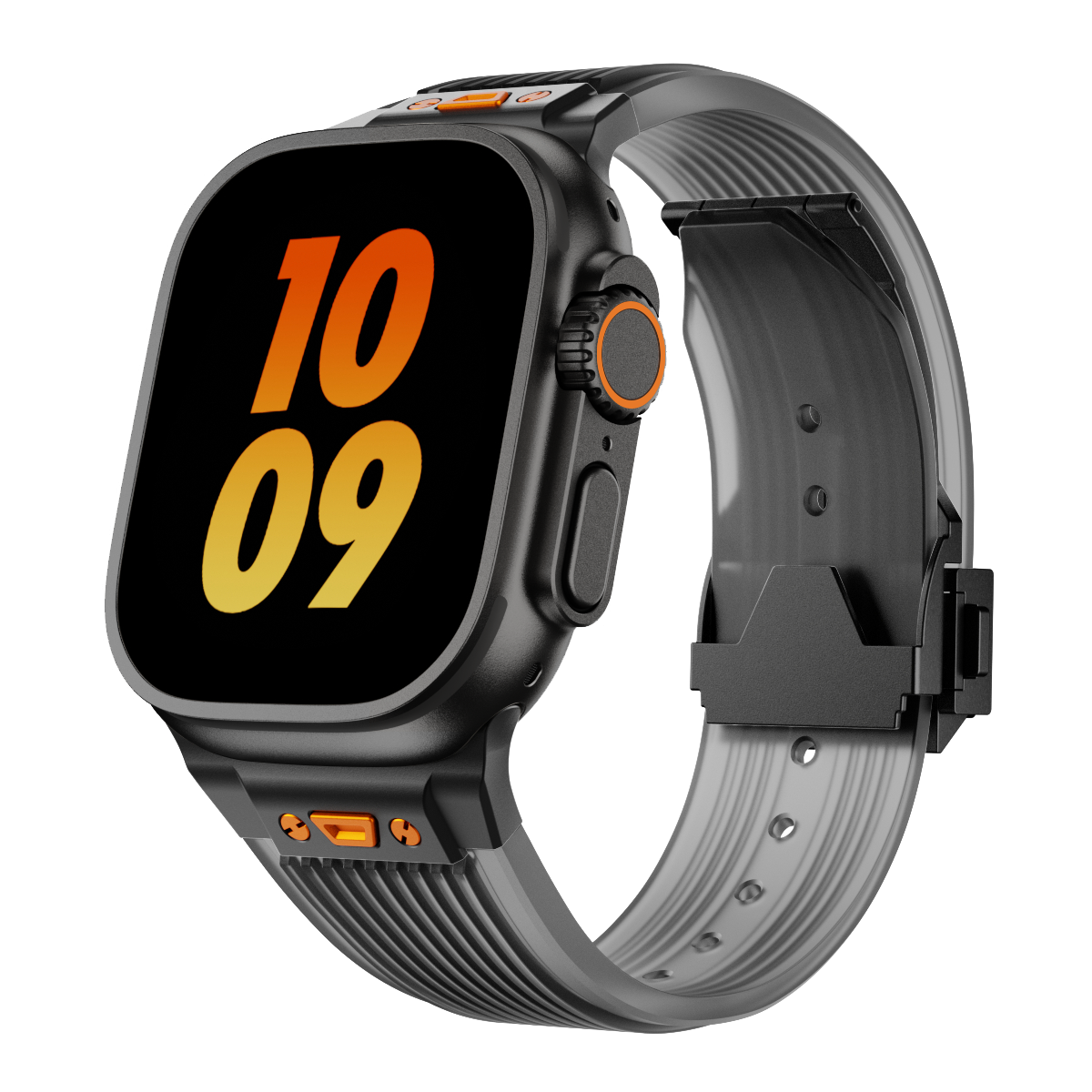 Clear Soft Apple Watch Silicone Strap Band