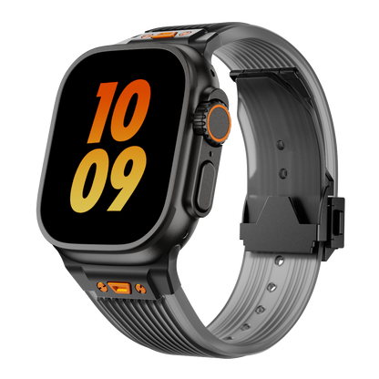 Clear Soft Apple Watch Silicone Strap Band