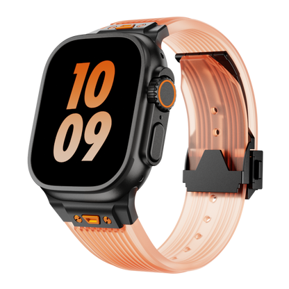Clear Soft Apple Watch Silicone Strap Band