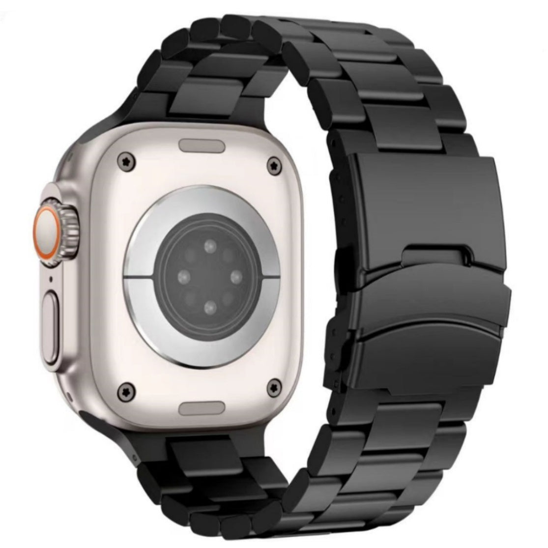 Durable Metal Watch Strap With Secure Lock for Apple Watch