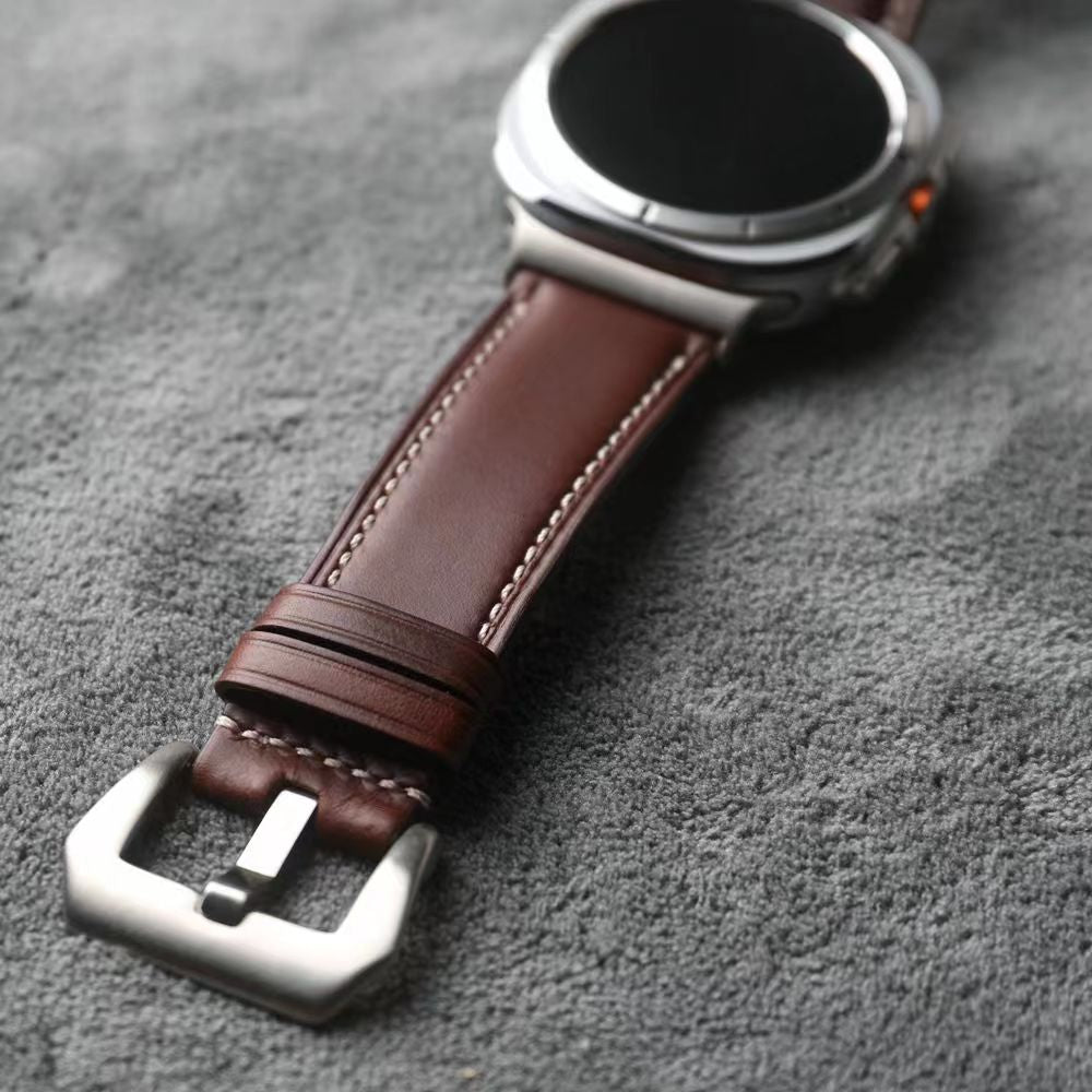 Premium Leather Strap For Samsung Watch Ultra