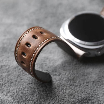 Premium Leather Strap For Samsung Watch Ultra