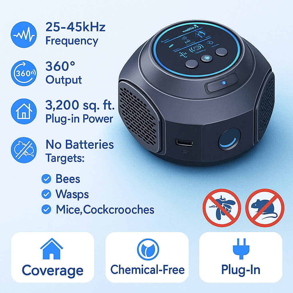 Effective Outdoor Pest Repellent For Wide Area Coverage