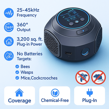 Effective Outdoor Pest Repellent For Wide Area Coverage