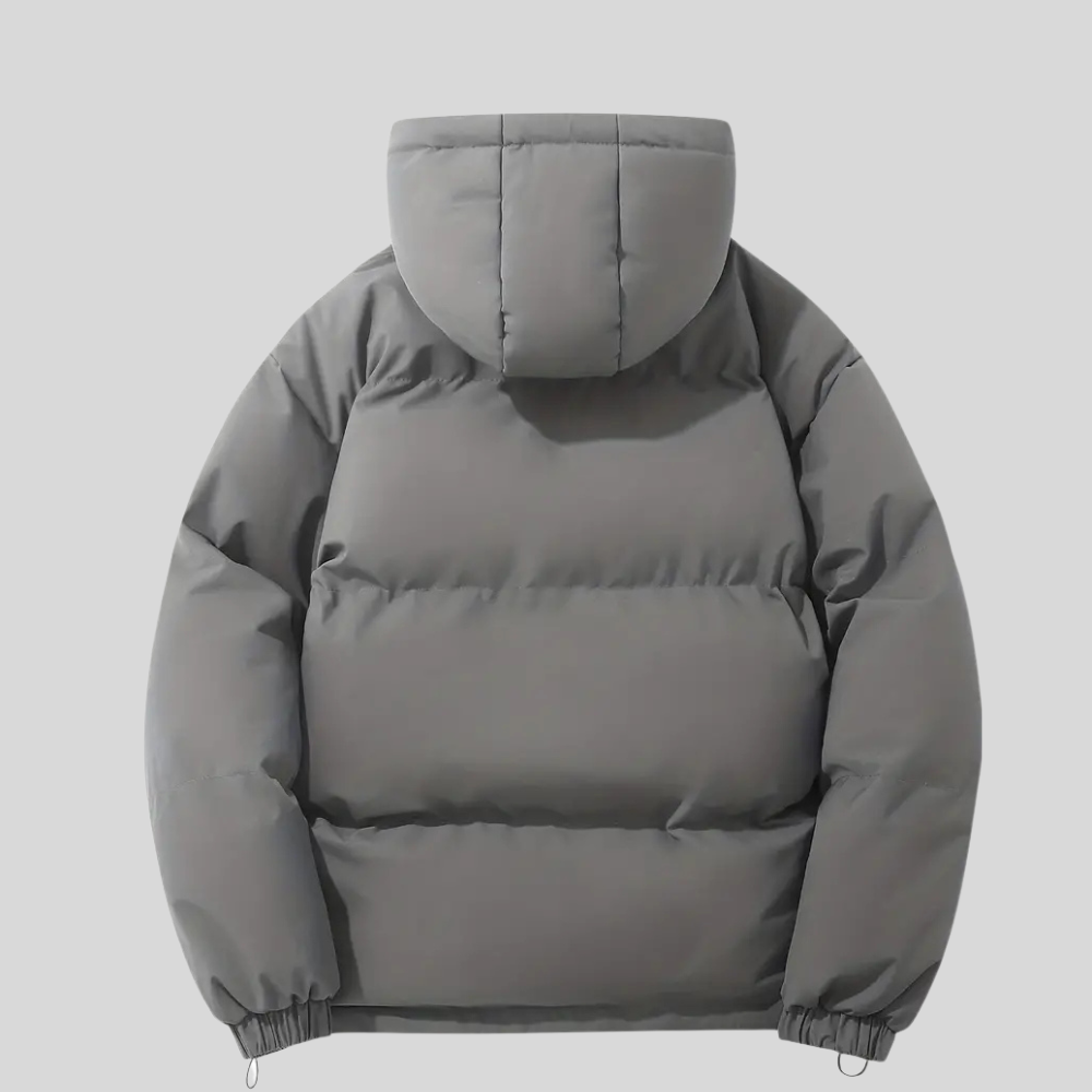 Warm Women's Hooded Puffer Coat for Winter