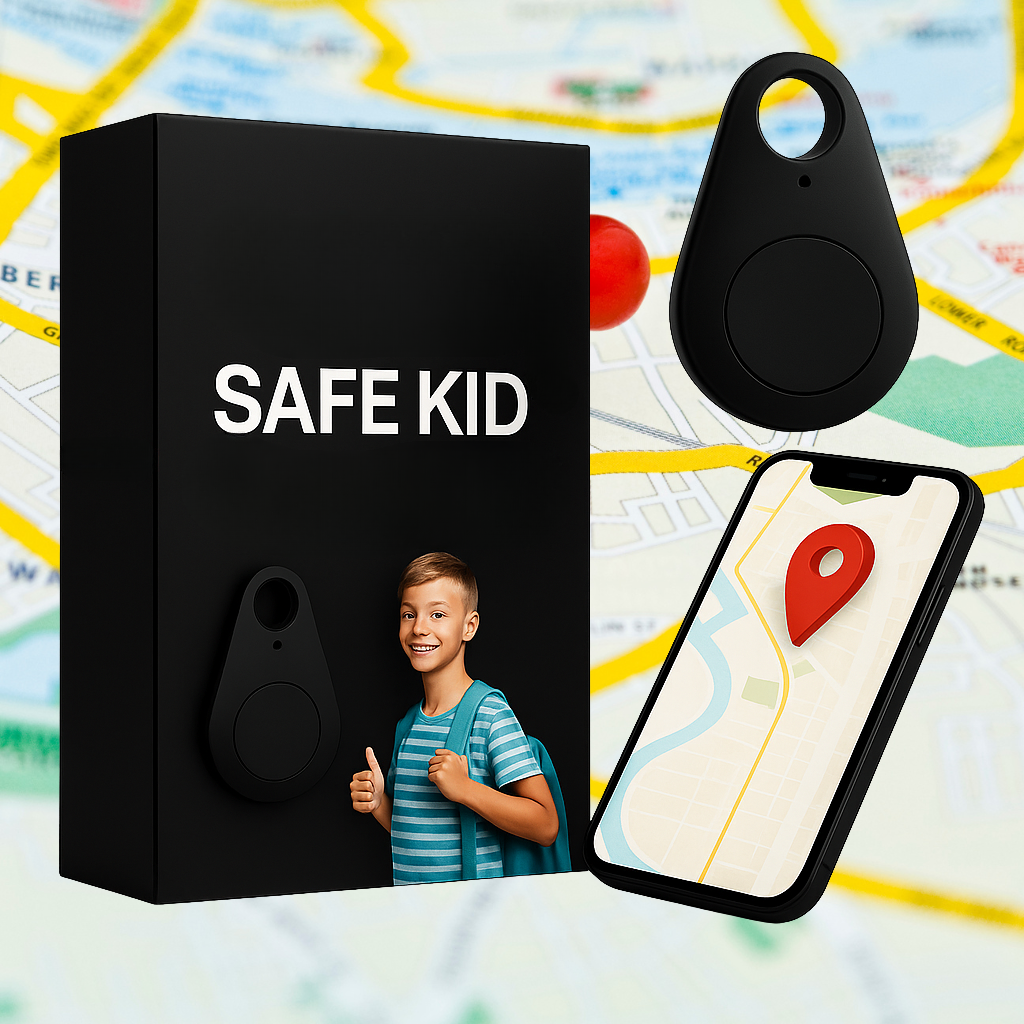 Kid Friendly GPS Tracker Watch with Real Time Location - Lusomart