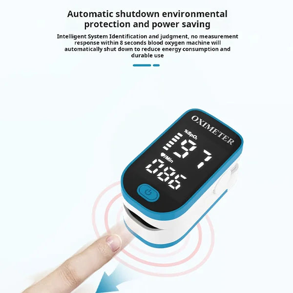 Accurate Digital Finger Pulse Oximeter For Blood Oxygen Level
