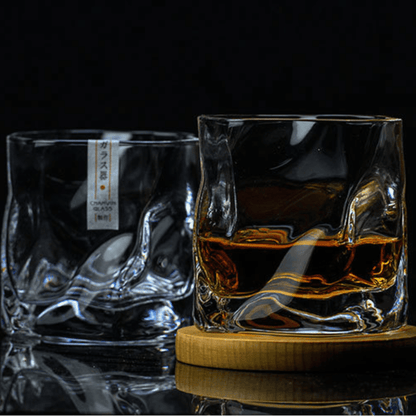 Handmade Japanese Whisky Glass Artisan Crafted
