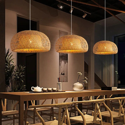 Natural Bamboo Table Lamp