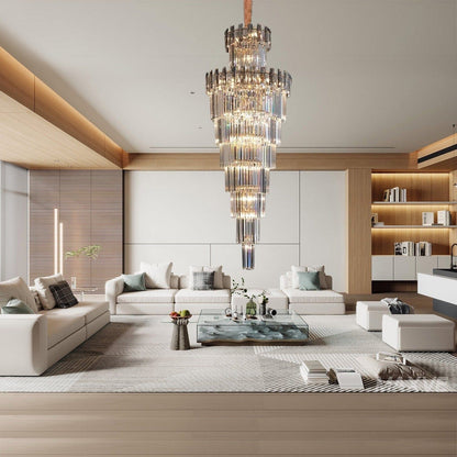 Elegant Crystal Pendant Chandelier