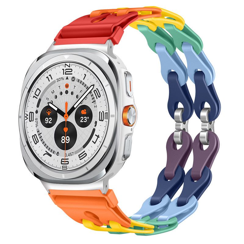 Durable Silicone Band For Samsung Galaxy Watch Ultra 47mm - Lusomart