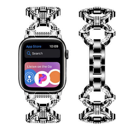 Shining Metal Smartwatch Chain Bracelet