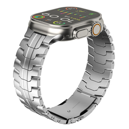 Durable Metal Apple Watch Strap with Secure Buckle
