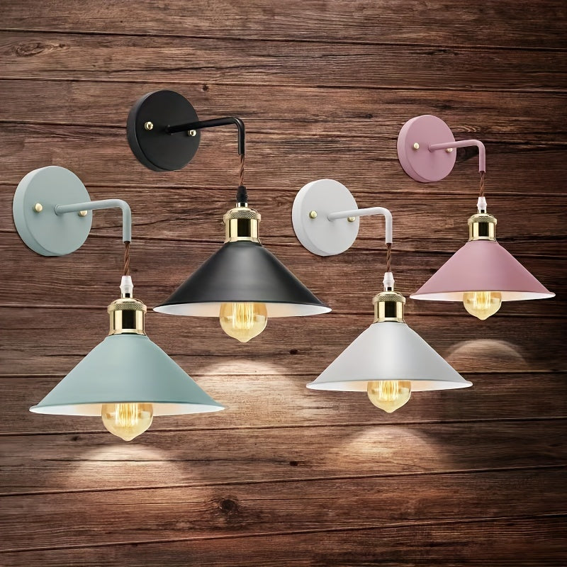 Rustic Bronze Wall Sconce | Vintage Metal Light Fixture - Lusomart