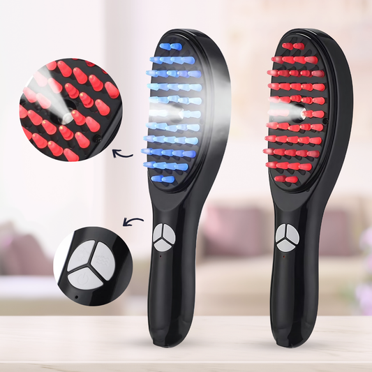 Advanced Red Light Hair Growth Therapy Brush - Lusomart