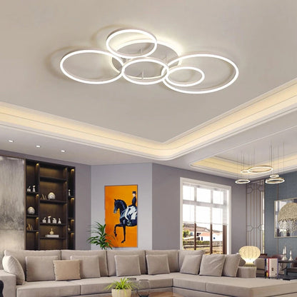 Calming LED Ceiling Lamp with Warm Soft Glow