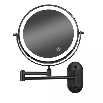 Premium LED Lighted Makeup Mirror with Rechargeable Battery