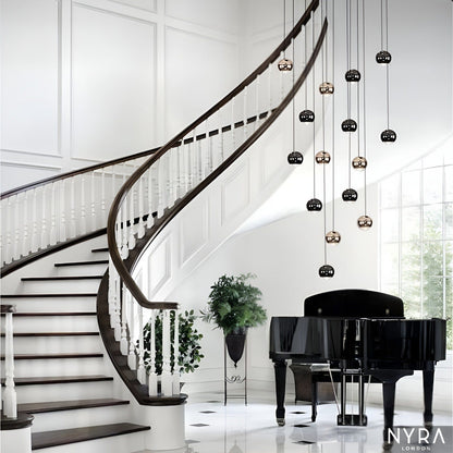 Elegant Drop Glass Pendant Light - Lusomart