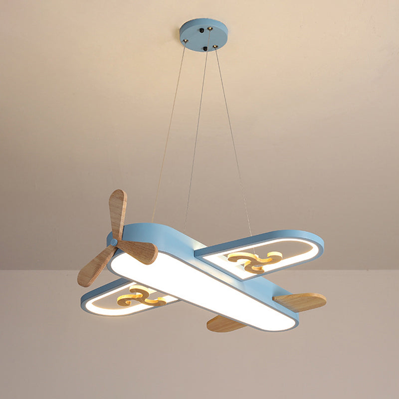 Fun Kids LED Aircraft Pendant Lamp