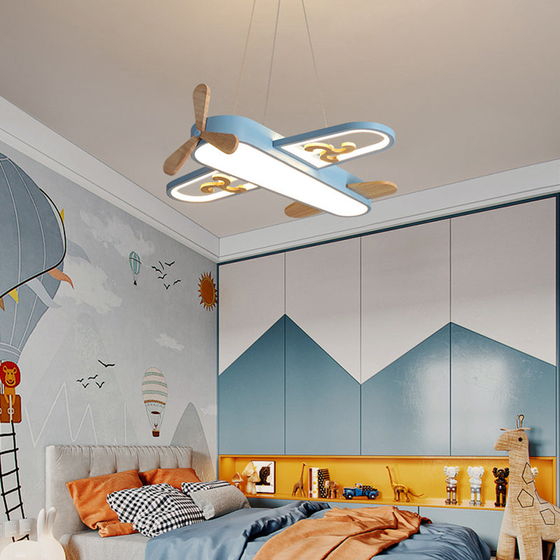 Fun Kids LED Aircraft Pendant Lamp - Lusomart