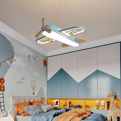 Fun Kids LED Aircraft Pendant Lamp - Lusomart
