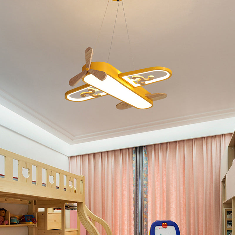 Fun Kids LED Aircraft Pendant Lamp