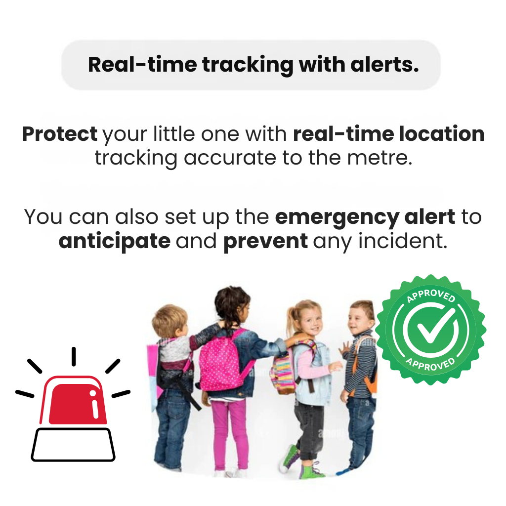 Kid Friendly GPS Tracker Watch with Real Time Location