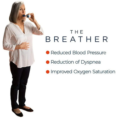 Portable Breath Training Device For Better Lung Capacity