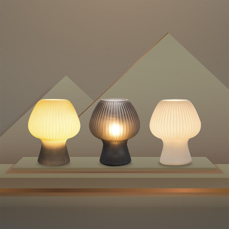 Classic Glass Bedroom Lamp - Lusomart