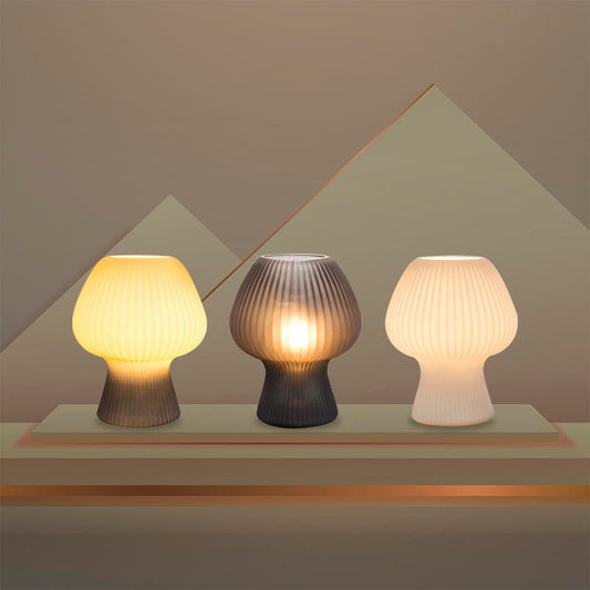Classic Glass Bedroom Lamp - Lusomart