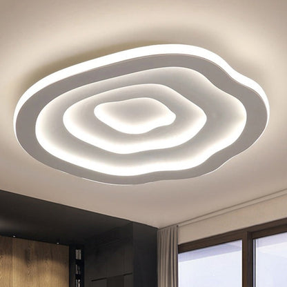 Stylish Wave Acrylic LED Ceiling Light Soft White