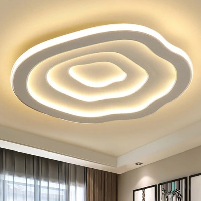 Stylish Wave Acrylic LED Ceiling Light Soft White
