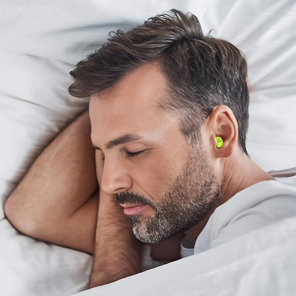 Soft Silicone Sleep Earplugs For Better Rest