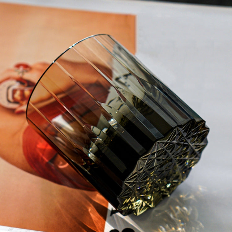 Colorful Japanese Whisky Glasses Set with Wood Gift Box