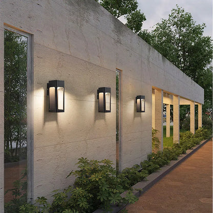 Slim Weatherproof Exterior Wall Lamp