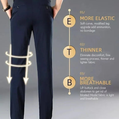 Comfortable Fit Mens Stretch Trousers