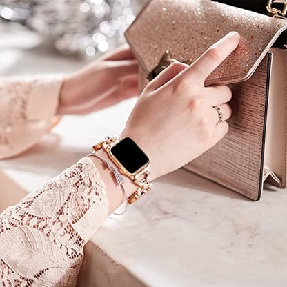 Shining Metal Smartwatch Chain Bracelet